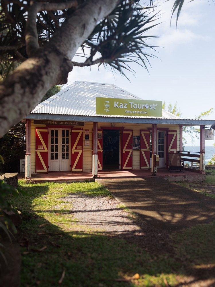 La façade de la Kaz Tourist’ de Manapany Les Bains