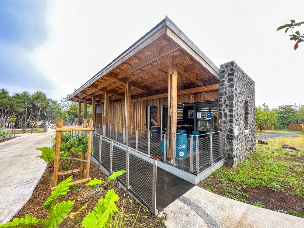 La Kaz Tourist’ de Saint-Philippe et sa rampe d’accès