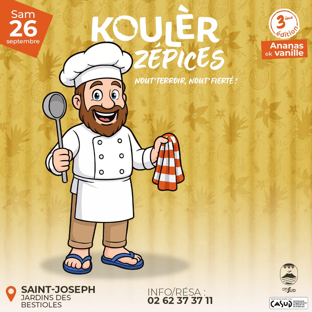 Koulèr Zépices 2026 — ananas et vanille