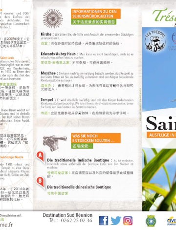 Destination Sud Réunion - Saint-Louis - Chinese and German